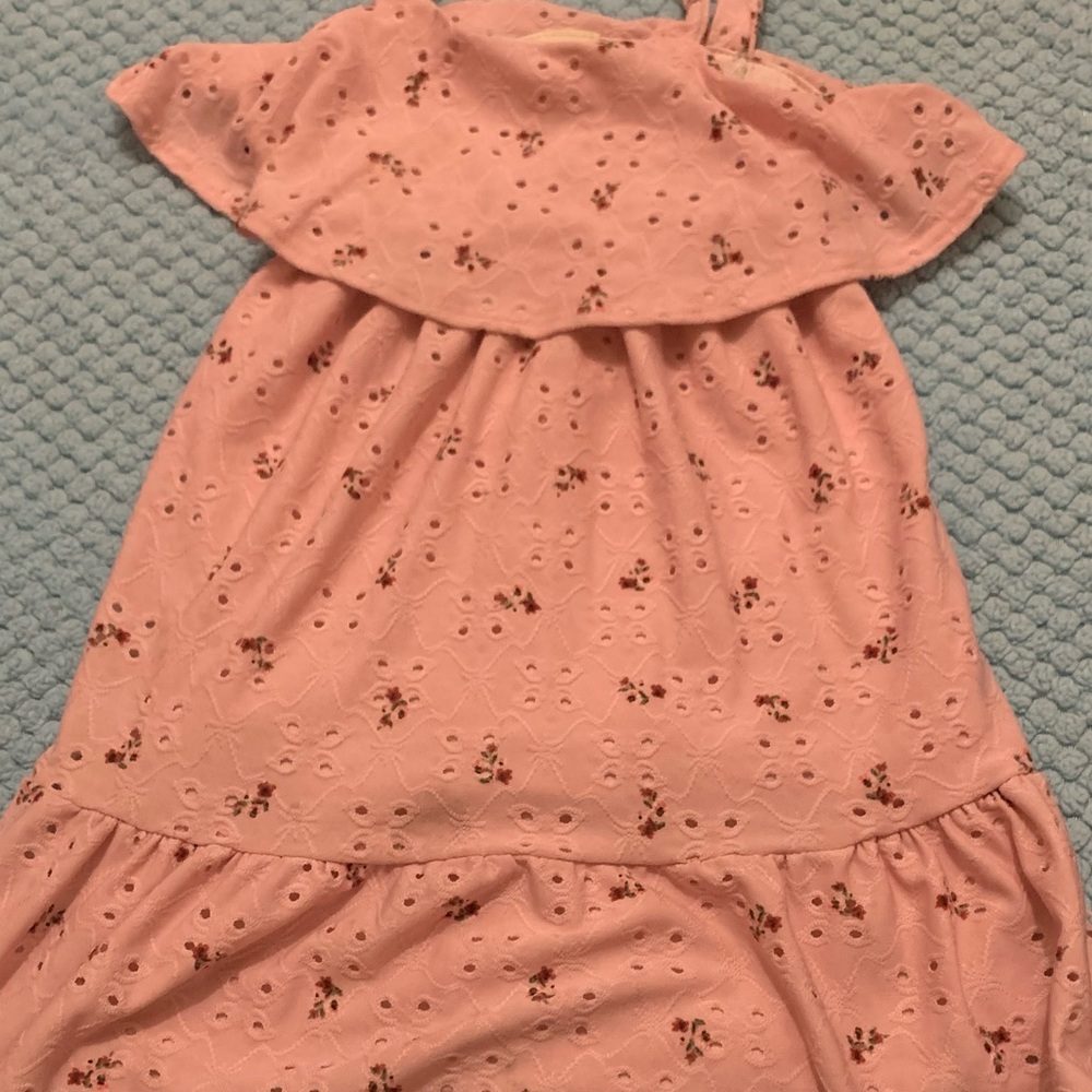 Pink beach dress